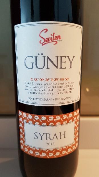 Sevilen Güney Syrah 2013